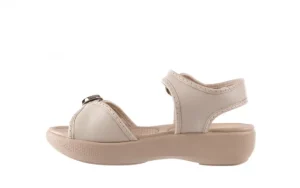 Sandały 355 788 Napa Ivory, Beż, Materiał | Azaleia Sale