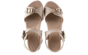 Sandały 355 788 Napa Ivory, Beż, Materiał | Azaleia Sale