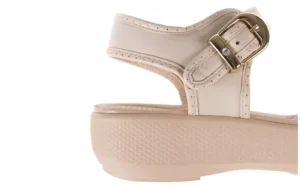 Sandały 355 788 Napa Ivory, Beż, Materiał | Azaleia Sale