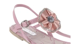 Sandały 130 132 PATENT PINK, Róż, Guma | Azaleia Hot