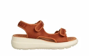 Sandały Greice Soft Papete Light Brown 198047, Brązowy, Materiał | Azaleia Sale