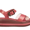 Sandały Marie Sandal Plat Fem Red 198052, Różowy | Azaleia Best