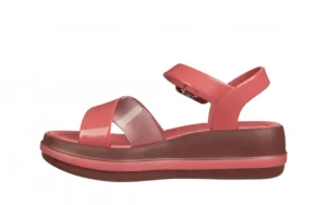 Sandały Marie Sandal Plat Fem Red 198052, Różowy | Azaleia Best