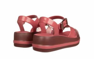 Sandały Marie Sandal Plat Fem Red 198052, Różowy | Azaleia Best