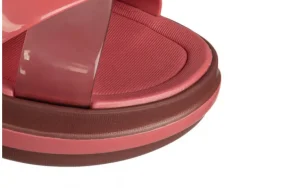 Sandały Marie Sandal Plat Fem Red 198052, Różowy | Azaleia Best