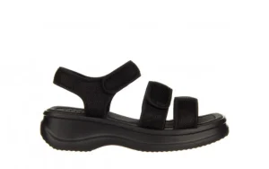 Sandały Tania Soft Therapy Pap Black 198022, Czarny, Materiał | Azaleia New