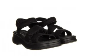 Sandały Tania Soft Therapy Pap Black 198022, Czarny, Materiał | Azaleia New