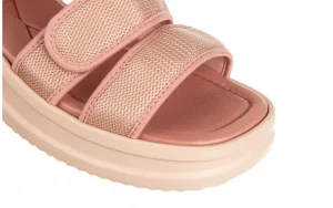 Sandały Tania Soft Therapy Pap Nude 198023, Róż, Materiał | Azaleia Clearance