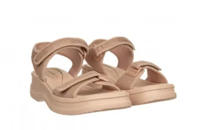 Sandały Vera Therapy Pap Ad Nude 23 198039, Beż/Róż, Materiał | Azaleia Best