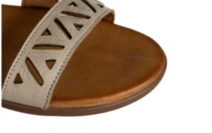 Sandały -161 191 815 1526 06 21 Denim Light Grey 161721, Niebieski, Skóra naturalna | Bayla New