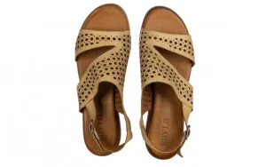 Sandały -161 191 824 1526 26 Scissors 161725, Beżowy, Skóra naturalna | Bayla Discount