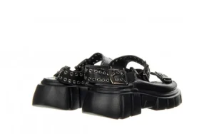 Sandały -161 145 22 2260 Black 161471, Czarny, Skóra naturalna | Bayla Online