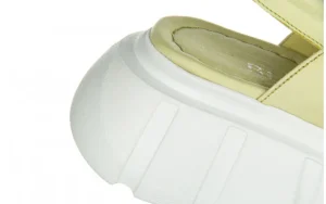 Sandały -161 145 22 2250 Bone 161470, Zielony, Skóra naturalna | Bayla Hot