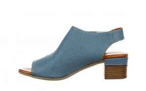 Sandały -161 066 1703 342 Denim 161459, Niebieski. Skóra naturalna | Bayla Outlet