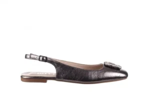 Sandały -161 093 388 4054 Platin, Srebrny, Skóra naturalna | Bayla Outlet