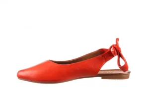 Sandały -161 066 504 310 Red, Czerwony, Skóra naturalna | Bayla Clearance