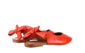 Sandały -161 066 504 310 Red, Czerwony, Skóra naturalna | Bayla Clearance