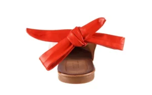 Sandały -161 066 504 310 Red, Czerwony, Skóra naturalna | Bayla Clearance