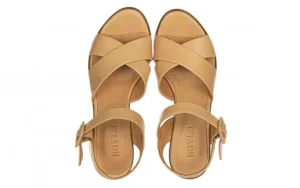 Sandały -161 050 824 3022 Scissors 161329, Beżowy, Skóra naturalna | Bayla Outlet