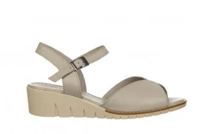 Sandały -161 161 84 90 Silver Grey 161503, Szary, Skóra naturalna | Bayla Sale