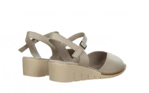 Sandały -161 161 84 90 Silver Grey 161503, Szary, Skóra naturalna | Bayla Sale