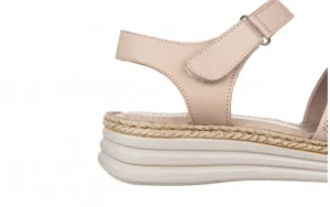 Sandały -161 022 8633 86027 Silver Grey 161229, Szary, Skóra naturalna | Bayla New