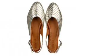 Sandały -161 037 117 130 Silver Kristal 161686, Srebrny, Skóra naturalna | Bayla Online