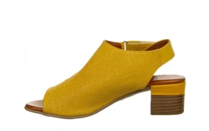 Sandały -161 066 1703 353 Taxi 161460, Żółty, Skóra naturalna | Bayla Best