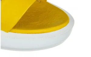 Sandały -161 161 0021 11 Taxi 161495, Żółty, Skóra naturalna | Bayla Best