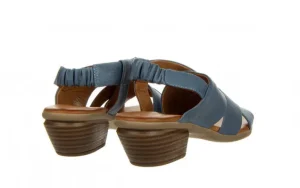 Sandały -161 061 4608 Anar 161456, Niebieski, Skóra naturalna | Bayla Fashion