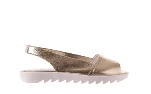 Sandały -163 319-310 386 Gold, Złoty, Skóra naturalna | Bayla Online