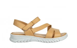 Sandały -161 016 3270 Scissors 161661, Beżowy, Skóra naturalna | Bayla Discount