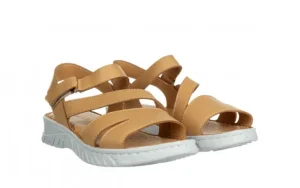 Sandały -161 016 3270 Scissors 161661, Beżowy, Skóra naturalna | Bayla Discount