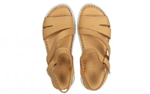 Sandały -161 016 3270 Scissors 161661, Beżowy, Skóra naturalna | Bayla Discount