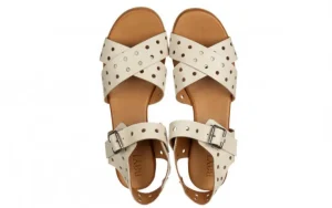 Sandały -161 061 2722 White Swan 161698, Beżowy, Skóra naturalna | Bayla New