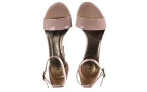 Sandały -056 8024-430 Beż Lakier, Skóra naturalna | Bayla Sale