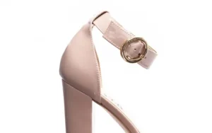 Sandały -056 8024-430 Beż Lakier, Skóra naturalna | Bayla Sale