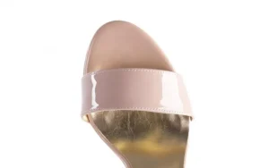 Sandały -056 8024-430 Beż Lakier, Skóra naturalna | Bayla Sale