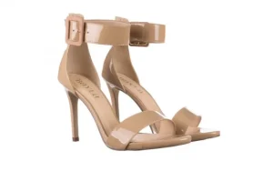 Sandały -065 6189496 Beż, Skóra naturalna lakierowana | Bayla Discount