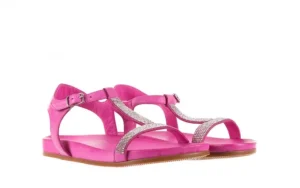 Sandały -163 17-301 Bead, Róż, Skóra naturalna | Bayla Fashion