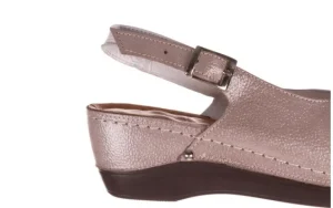 Sandały -112 0158-58 Biały Szary, Skóra naturalna | Bayla New