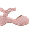 Sandały -131 2508 Cipria, Róż, Skóra naturalna | Bayla New
