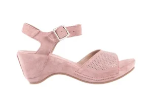 Sandały -131 2508 Cipria, Róż, Skóra naturalna | Bayla New