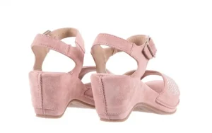 Sandały -131 2508 Cipria, Róż, Skóra naturalna | Bayla New