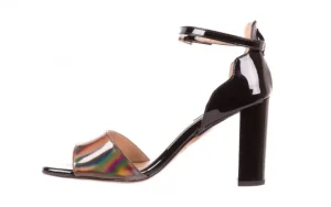 Sandały -130 04322-0124-06 Czarny L, Skóra naturalna lakierowana | Bayla Online