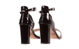 Sandały -130 04322-0124-06 Czarny L, Skóra naturalna lakierowana | Bayla Online