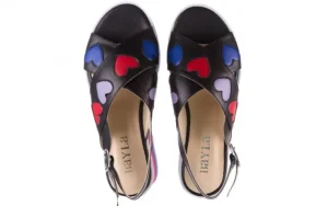 Sandały -176 19136 Czarny, Skóra naturalna | Bayla Best