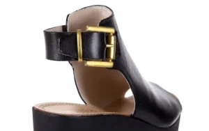 Sandały -118 5056 Flag Nero, Czarny, Skóra naturalna | Bayla Best