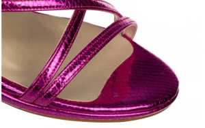Sandały -187 587-1127 Fuchsia 187093, Różowy, Skóra ekologiczna | Bayla Outlet