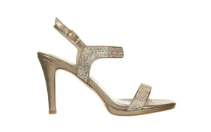 Sandały -187 587-536 Gold 22 187050, Złoty, Skóra ekologiczna | Bayla Best